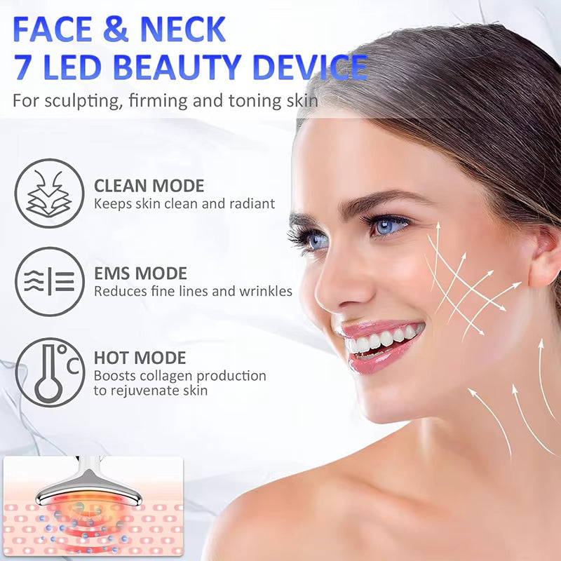 Neck Beauty Neck Device Slim Massager Facial Lifting Tightening Face