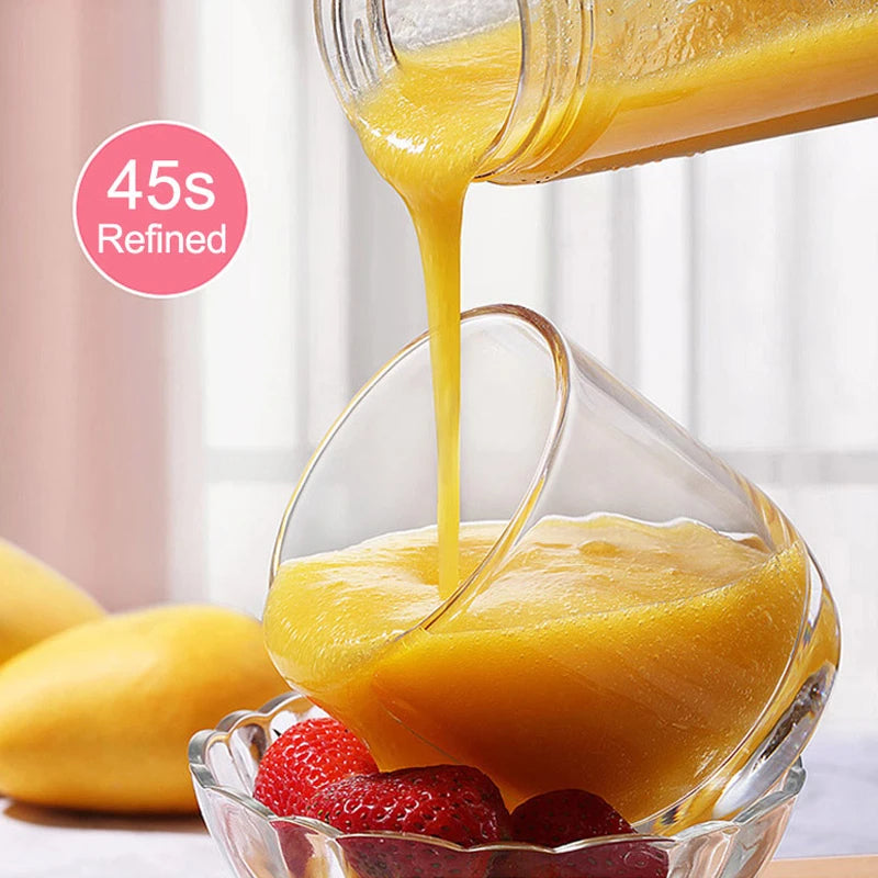 Home Kitchen Accessories Electric Mini USB 6 Blades Juicer Cup