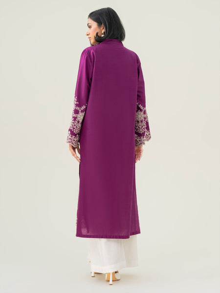 Cambric Shirt-Embroidered (Pret)