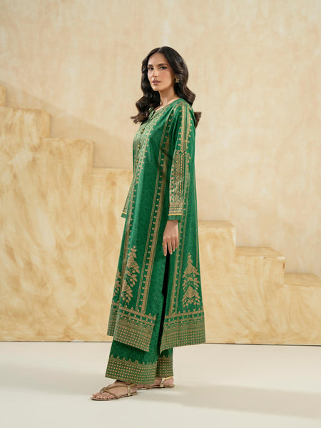 2 Piece Lawn Suit-Paste-Print (Pret)