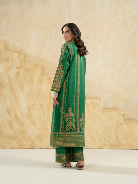 2 Piece Lawn Suit-Paste-Print (Pret)