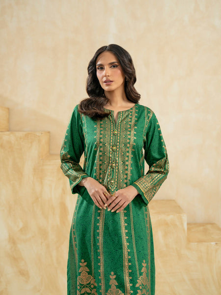 2 Piece Lawn Suit-Paste-Print (Pret)