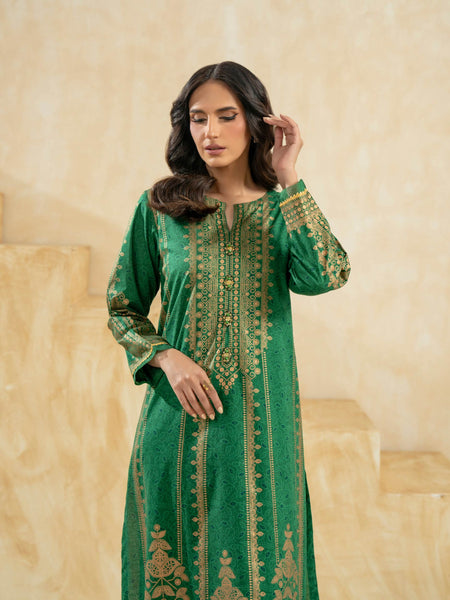 2 Piece Lawn Suit-Paste-Print (Pret)