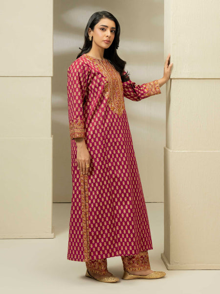2 Piece Lawn Suit-Embroidered (Pret)