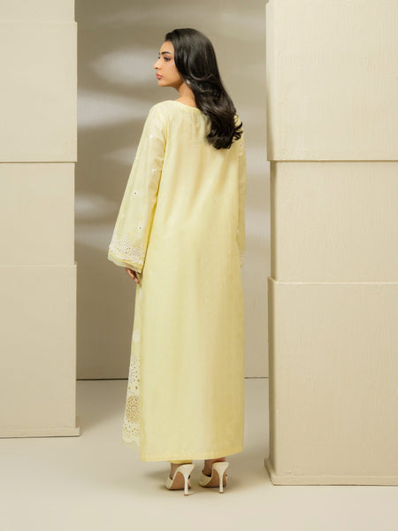 2 Piece Jacquard Suit-Embroidered (Pret)