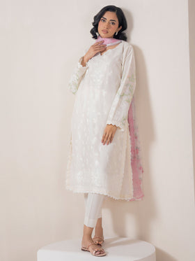2 Piece Lawn Suit-Embroidered (Pret)