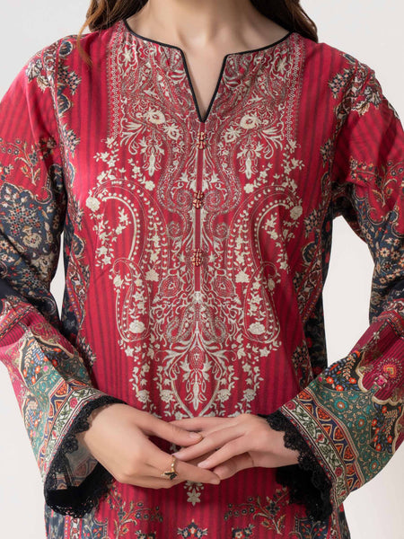 2 Piece Lawn Suit-Printed (Pret)