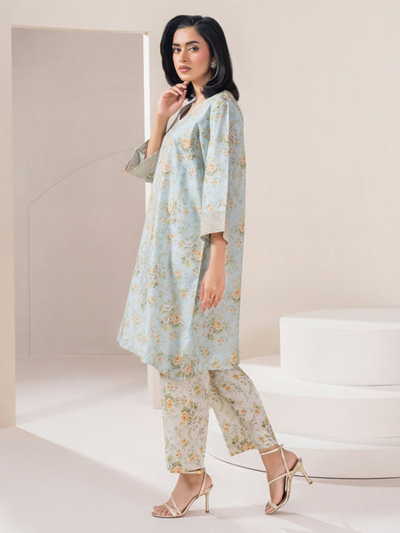 2 Piece Lawn Suit-Embroidered (Pret)