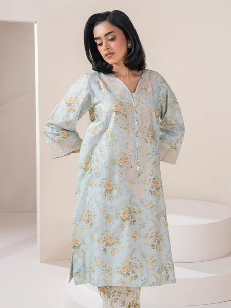 2 Piece Lawn Suit-Embroidered (Pret)