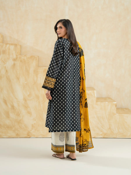 3 Piece Lawn Suit-Embroidered (Pret)