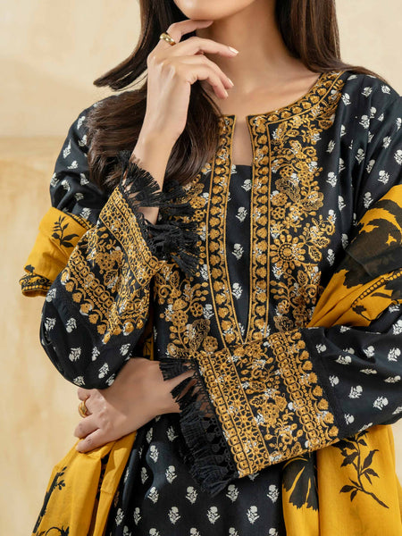 3 Piece Lawn Suit-Embroidered (Pret)