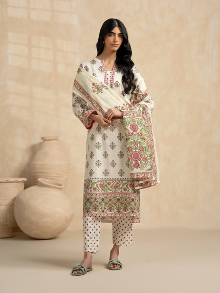 3 Piece Lawn Suit-Printed (Pret)