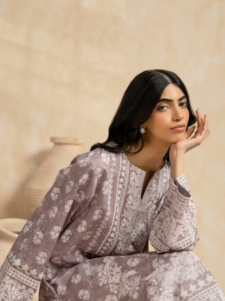 Lawn Shirt-Paste Print (Pret)