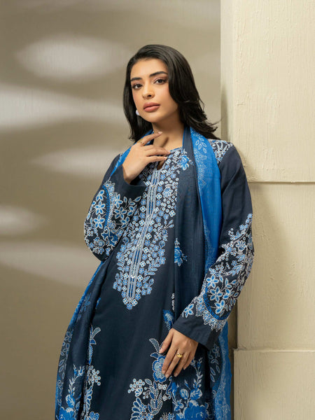 3 Piece Cambric Suit-Prined (Pret)