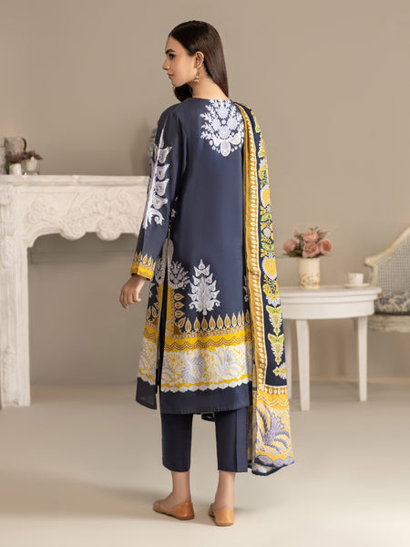 3 Piece Khaddar Suit-Embroidered(Unstitched)