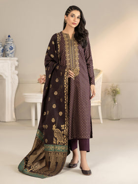3 Piece Khaddar Suit-Embroidered(Unstitched)