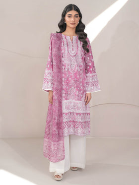 2 Piece Lawn Suit-Paste Print (Unstitched)