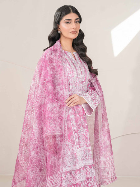 2 Piece Lawn Suit-Paste Print (Unstitched)