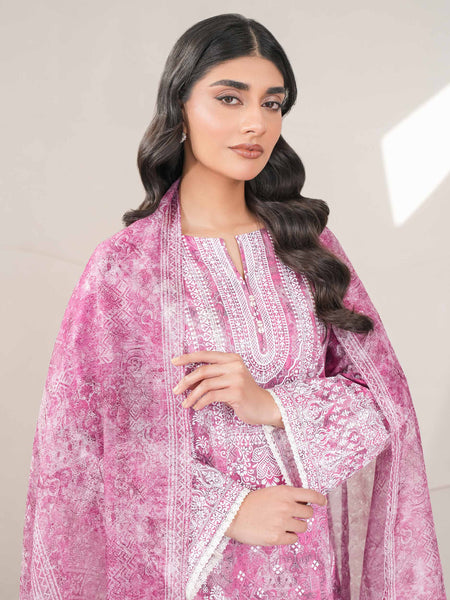 2 Piece Lawn Suit-Paste Print (Unstitched)