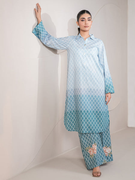 2 Piece Lawn Suit-Printed (Unstitched)