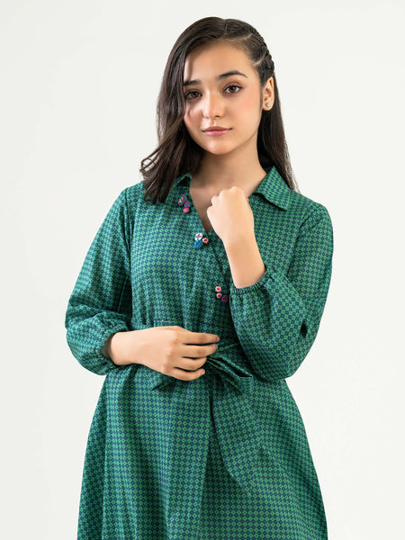 Khaddar Shirt-Printed (Pret)