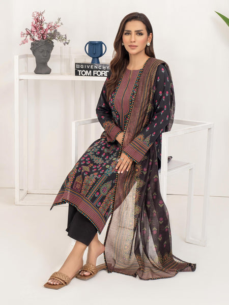2 Piece Lawn Suit-Printed (Unstitched)