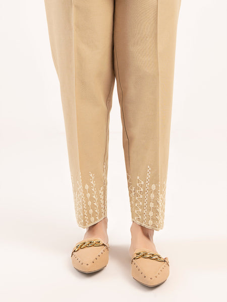 Embroidered Winter Cotton Trouser