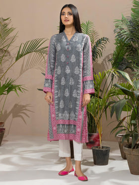 Linen Shirt-Printed (Unstitched)