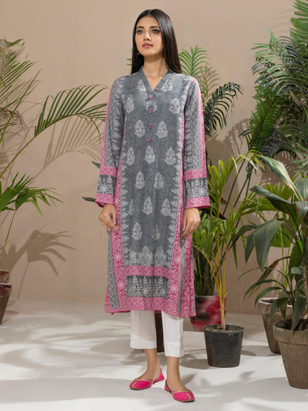 Linen Shirt-Printed (Unstitched)