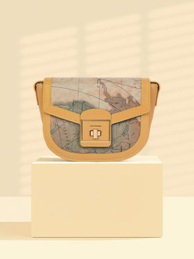 Map Print Handbag