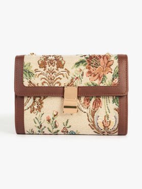 Floral Printed Clutch