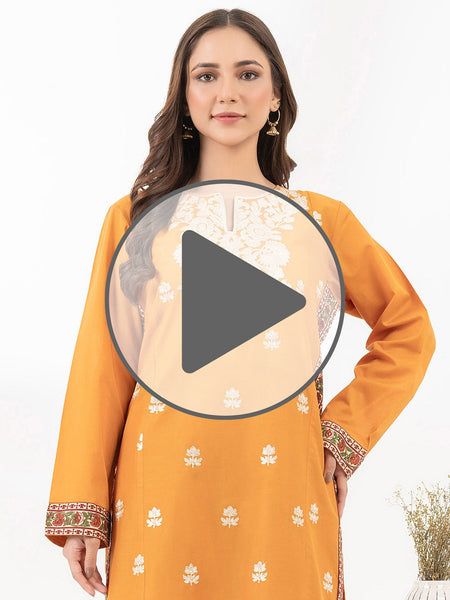 2 Piece Lawn Suit-Embroidered (Pret)