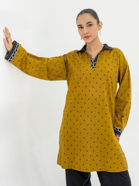 Khaddar Shirt-Printed (Pret)