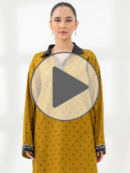 Khaddar Shirt-Printed (Pret)