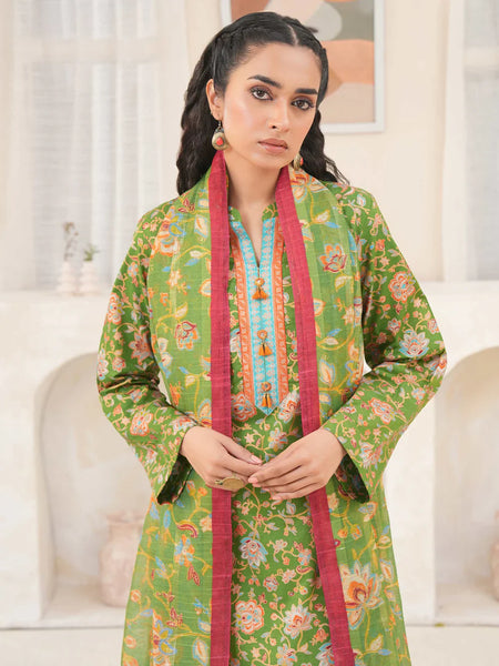 3 Piece Lawn Suit-Paste Print (Unstitched)