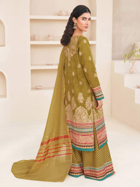 3 Piece Lawn Suit-Paste Print (Unstitched)