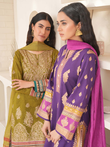 3 Piece Lawn Suit-Paste Print (Unstitched)