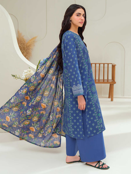 3 Piece Lawn Suit-Printed (Unstitched)