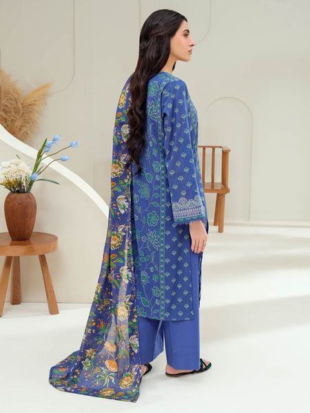 3 Piece Lawn Suit-Printed (Unstitched)