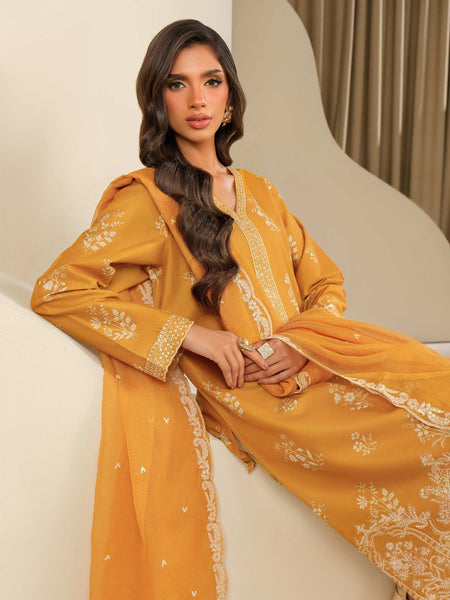 3 Piece Lawn Suit-Embroidered (Unstitched)