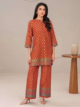 2 Piece Lawn Suit-Paste Print (Unstitched)