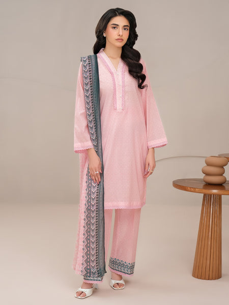 3 Piece Lawn Suit-Printed (Unstitched)