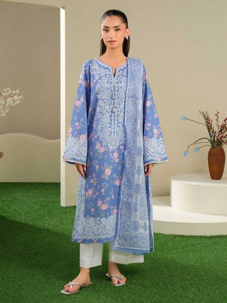 2 Piece Lawn Suit-Printed (Unstitched)