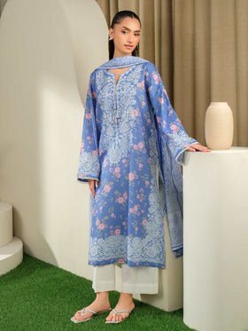 2 Piece Lawn Suit-Printed (Unstitched)