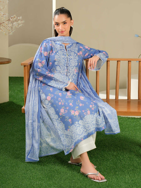 2 Piece Lawn Suit-Printed (Unstitched)