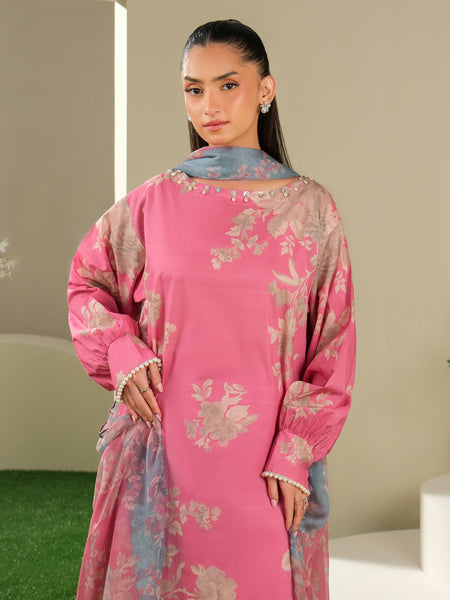 2 Piece Lawn Suit-Printed (Unstitched)