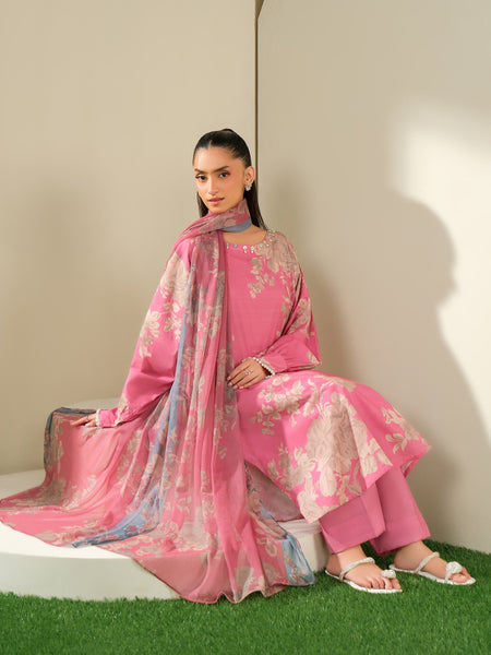 2 Piece Lawn Suit-Printed (Unstitched)