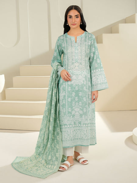 2 Piece Lawn Suit-Printed (Unstitched)