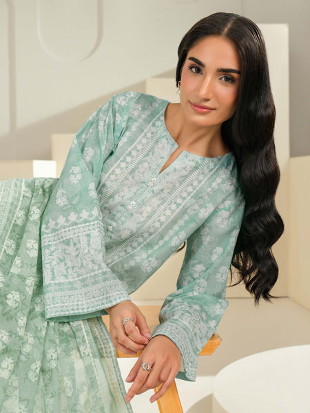 2 Piece Lawn Suit-Printed (Unstitched)