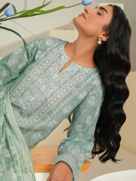 2 Piece Lawn Suit-Printed (Unstitched)